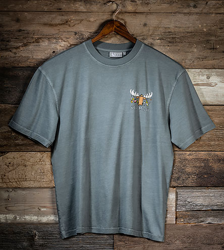 Uber Survival T-Shirt - Small Chest Print - Grey
