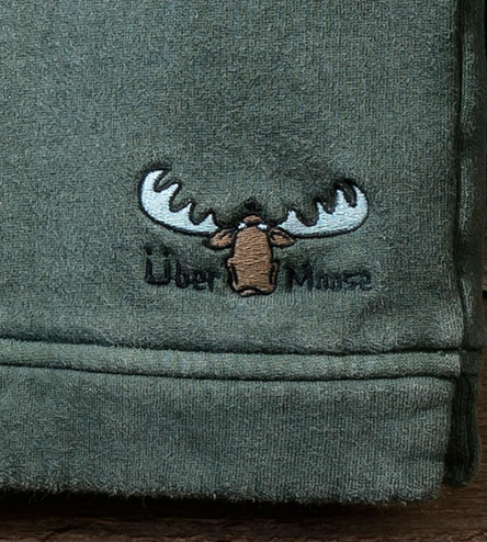 Uber Moose 1/4 Zip Fleece - Green