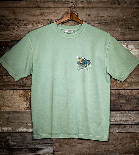 All Terrain T-Shirt - Small Chest Print - Green
