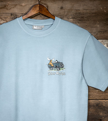 All Terrain T-Shirt - Small Chest Print - Sky