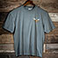 Uber Survival T-Shirt - Small Chest Print - Grey