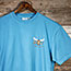 Uber Survival T-Shirt - Small Chest Print - Alaskan Blue
