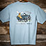 All Terrain T-Shirt - Large Back Print - Sky