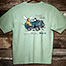 All Terrain T-Shirt - Large Back Print - Green