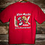 Downhill Fast T-Shirt - Large Back Print - Red