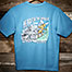 Head for the Hills T-Shirt - Large Back Print - Alaskan Blue