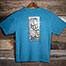 Comfort Zone T-Shirt - Large Back Print - Alaskan Blue